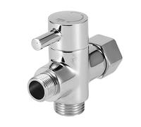 BAOFUYA Three Way Bronze Deviation Valve to Replace The Shower/Fixed Shower (3/8 Water Divider D)