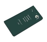 BAOFUYA To Do List Organizer Journal Notebook, 18x9x1cm Hardcover Blank Pages Thick Paper for Writing Sketching Compact Portable Thread Bound Flat Lay Ornaments (Type 2)