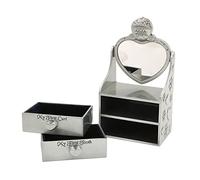 BAOFUYA Tooth Fairy Tooth Holder, Zinc Alloy Baby Keepsake Box with Adorable Pumpkin Carriage Design for Boys and Girls, for Storing Baby Teeth and Mementos (Antique Pewter)