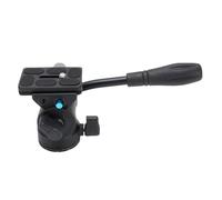 BAOFUYA Tripod Fluid Head Pan Tilt Head, 5kg Load Capacity Aluminum Alloy Video Tripod Support 360° Swivel Rack for Cameras DSLR