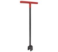 BAOFUYA Water Meter Key, Curb Valve Key Wrench Tool Stopcock Key with T Handle for Curb and Main Water Valve (Red)