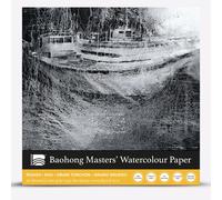 Baohong : Masters' : Pure Cotton Watercolour Paper Block : Nicholas Lopez : 20 Sheets : 30x30cm : Rough