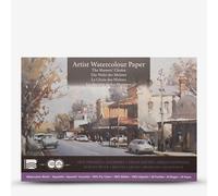 Baohong : Masters' : Pure Cotton Watercolour Paper Block : Ross Paterson : 300gsm : 20 Sheets : 36x51cm : Hot Pressed