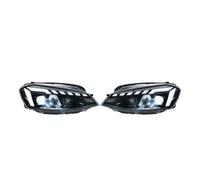 BaoHYeS Car Headlight Assembly Compatible with VW Golf 7 2013 2014 2015 2016 2017 2018 LED MK7 Head Lamp Turning Light Parts Plug And Play 2PCS(LEFT-ORIGINAL HALOGEN)