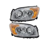 BaoHYeS Headlight Head Light Compatible with Toyota Rav4 2009 2010 2011 2012