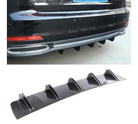BaoHYeS Rear Bumper Lip Spoiler for Porsche Panamera 2010 2011 2013 2014 2015 2016 2017 2018 2019, Rear Diffuser Splitter, Car Body Kit Exterior Trim Accessories,Carbon Fiber
