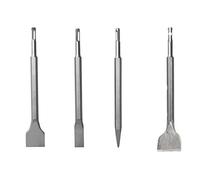 baojielai 4Piece Chisels Set Suitable for Woodworking and DIYer Projects with Ergonomic Round Handles and Double Grooves Designing