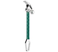 baojielai All Purpose High Carbon Steel Multifunctional Folding Claw Hammer Adjustable Pry Rod Nails Puller and Screwdriver Tool