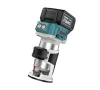 baojielai Brushless Cordless Edges Trimmer with 21V Battery Brushless Trim Routers for Woodworking and Carving