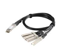 baojielai Highly Speed Data Cable 40Gbps To 4 SFP+ Direct Attach Metal Cable, 1M/39.37inch Data Center Networking Cord