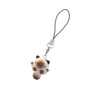 baojielai Lovely Cartoon Cat Phone Charm Accessory Unique Cartoon 3D Cat Mobile Accessory Stylish Charm For A Touch Of Cuteness
