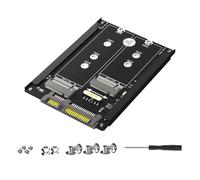 baojielai SATA3.0 Solid States Disk Adapter Double Key Solid States Disk to 2.5inch SATA3.0 6Gbps Converters Adapter Card Socket E