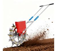 BAOJUHUIKANG 12 mouths, Multi-Function Corn Cotton Soybean Peanut Planter Precision Seeding Fertilizer Applicator No Pressure Wheels,for Small Farms & Home Gardens