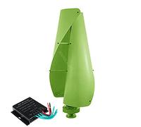 BAOJUHUIKANG 12V 24V 48V 220V 14000W Vertical Wind Power Turbine Generator Kit with Charge Controller Suitable for Charging 12V, 24V, 48V Batteries,24V