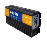 BAOJUHUIKANG 12V TO 110V,2000 Watt Pure Sine Wave Power Inverter 12V-72V DC To 110V/220V AC Power Converter 4000W Peak Power Inverter with LED Display & AC Outlets