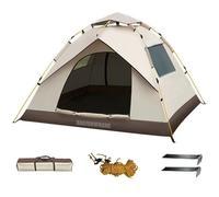 BAOJUHUIKANG 150cm,Waterproof Windproof Family Tents, Portable Dome Tent Automatic Pop Up Camping Tents for 2/3/4 Person Suitable for Picnicking, Fishing, Camping