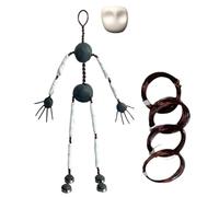 BAOJUHUIKANG 16cm, DIY Stop Motion Armature Kits,12CM-20CM Metal Puppet Figure, Stop Motion Animation with Hands And Skull for Stop Motion Animation & Clay Maker,13CM