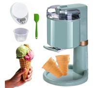 BAOJUHUIKANG 20W Compact Ice Cream Machine, Home DIY Kitchen Automatic Mini Soft Drink Machine with 10 Weihua Tubes Suitable for Home And Coffee Shop Use