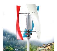 BAOJUHUIKANG 24V,15000W 12V-220V Wind Turbine Vertical Axis Permanent Maglev Generator,360° Wind Magnetic Levitation Electric Power Generator, with Controller