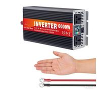 BAOJUHUIKANG 24V TO 110V 50HZ,6000W Pure Sine Wave Inverter 12V 24V 48V 60V 72V DC To 110V 220V AC Converter,for Truck Home RV Off-Grid Solar Power Inverter