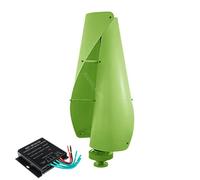 BAOJUHUIKANG 48V, 12000W Portable Vertical Wind Power Turbine Generator Kit,Wide Temperature Range From -40°C To 80°C with Charge Controller(12V-220V)