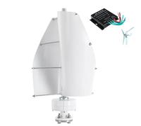 BAOJUHUIKANG 48V, 12V,14000W Wind Turbines Generator,12V 24V 48V 220V 2 Blades W/Controller Spiral Windmill Wind Power Generator for Home And Outdoor Wind Power Generation