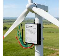 BAOJUHUIKANG 48V, IP67 Waterproof Wind Charge Controller, Efficient Wind Generator Charge Controller Mppt 12V/24V/48V 10000W Wind Regulator for Home Campin