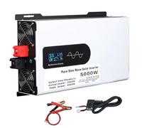 BAOJUHUIKANG 48V to 220V,High Power Pure Sine Inverter Voltage Converter, 5000W Solar Inverter 12V 24V 48V 60V 72V DC To 110V 220V AC Car Inverter Home Transformer