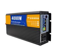 BAOJUHUIKANG 60V TO 220V,12V-72V DC to 110V/220V AC Car Power Inverter,Pure Sine Wave Split Phase Inverter 4000W, with 1 AC Outlets and LCD Display for Off Grid/Truck/Power Outage,12V to 220V