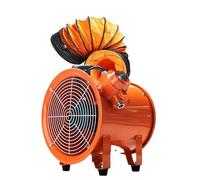 BAOJUHUIKANG 750W,Industrial Portable Air Blower Ventilator,Portable Explosion-Proof Axial Flow Fan,With Hose Fume Extractor for Exhausting & Ventilating at Home And Job Site