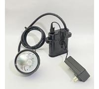 BAOJUHUIKANG Flashlight Underground Headlamp Rechargeable LED Cap Mining Lamp for Hard Hat Helmet Waterproof Explosion-Proof Miner Headlight