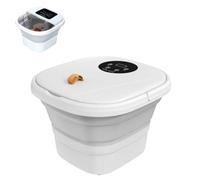 BAOJUHUIKANG Foot Pedicure Kit Small And Compact Foot Bath Machine Equipped with Heating Function Massage Rollers Suitable for Foot Massage