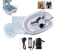 BAOJUHUIKANG Mini Ion Foot Bath Spa Relax Pain Relieve Tool Set Electric Mini Footbath, for Home Use Beauty Club Salon W/Tub