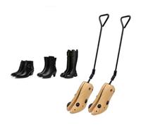 BAOJUHUIKANG S,High Heels Anti Crease Boots Expander,Wooden Boot Stretcher,Professional Pine Adjustable Shoes Support Unisex