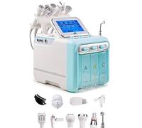 BAOJUHUIKANG Small Bubble Cleaning and Beauty Device One Machine Multi Purpose Shrinking Pores to Create Water Radiant Skin(10 Heads)