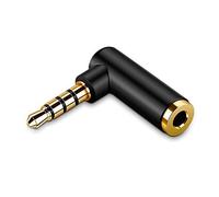 BAOK 3.5mm Male To Female Adapter - Trs To Trrs Adapter - Gold-Plated TRS Stereo Jack Plug Connector Compatible With Headset, Tablets, MP3 Players