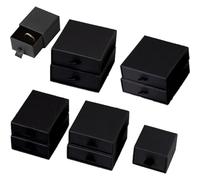 Baokuan 10pcs Jewelry Gift Boxes Necklace Earring Bracelet Drawer Organizer Box Multiple Sizes Kraft Jewellery Gift Boxes for Wedding Anniversaries