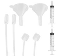 Baokuan 2 Set Perfume Refill Tool Kit, Plastic Perfume Syringe Extractor for Liquid Cologne Fragrance Sample Essential Oils, Travel Use