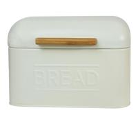 Baokuan Bread Box for Kitchen Dry Food Storage Container, Bread Bin, Store Bread Loaf, Dinner Rolls, Pastries, Baked Goods & More, Retro Vintage Design