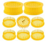 Baokuan Queen Bee Rearing Box, 10 Pcs Beekeeping Rearing Box Cell Beekeeping Equipment Queen Bee Cages for Isolation of Queen Bee, Beekeeper Rearing Tools