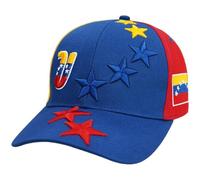 Baokuan Venezuelan Classic Baseball Cap, Unisex, Adjustable Peaked Sandwich Commemorating the Venezuelan National Symbols, the Flag of Venezuela