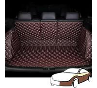 BaoLianBaiHuo Car Boot Mats For Audi A4 B9 Avant/Kombi 2015-2023 2024 2025, Leather Full Carpet Rear Trunk Protector Pad Non-Slip Accessories,C/Brown