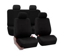 BaoLianBaiHuo Car Seat Covers For Nissan Juke/Juke Nismo RS 2010-2016 2017 2018 2019, 9 Pcs Full Set Car Seat Protectors Front Rear Seat Cushions Non-Slip Accessorie, B/Black