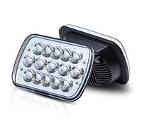 BAOLICY 5x7 7x6 In LED Headlights Dot Approved Rectangular H6054 Headlight 45W High/Low Beam Headlamps H4 9003 Plug for J e e p Off-Road Truck Chevy Ford with H6014 H6052 6054 H5054 H6054LL 69822