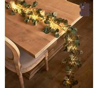 BAOLITVINE Lighted Eucalyptus Garland 6FT 96L