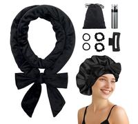 Baolivi Velvet Heatless Hair Curler, Soft Heatless Curls Headband Hair Curlers No Heat, 70" Overnight Curls Hair Curlers to Sleep in, 9 PCS Heatless Curling Rollers Set for Waves Medium Long Hair
