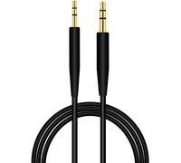 baolongking 2.5mm to 3.5mm cable, Bose Headphone Cable, Stereo Jack Cable, Replacement Headphone Audio Wire Compatible with Bose QC 35 / QC35 II / QC25 / OE2, JBL E45BT E55BT E65BTNC (black)