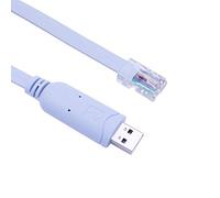 baolongking Cisco Console Cable FTDI USB to RJ45 Console Adapter Cable USB USB 2.0 RS232 Wire for Windows 7/8/10/Vista/XP, MAC, Linux (1.8m/6 Ft,Blue)