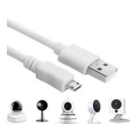 baolongking Power Cable for WyzeCam,WyzeCam Pan,YI Camera,NestCam Indoor,Netvue,KasaCam Indoor,Furbo Dog,Blink,USB to Micro USB Charging Cord for Security Camera (3M)