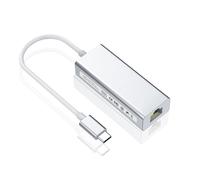 baolongking USB C to Ethernet Adapter, Type-C to RJ45 Gigabit 1000 Mbps Ethernet Adapter Compatible for iPhone 15 Pro/Pro Max, MacBook Pro 2019/2018/2017, MacBook Air and More